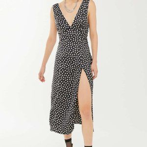 Urban Outfitters Polkadot Midi Dress NWT